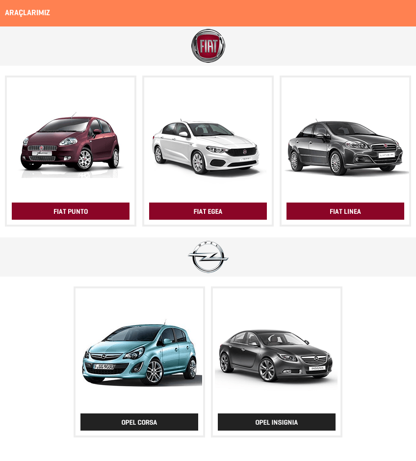 Rent A Car Our Vehıcles Katar Global